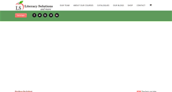 Desktop Screenshot of literacysolutions.net